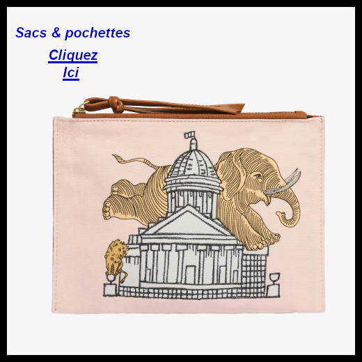 Cette image de la pochette Éléphant de Inoui Éditions sert de lien vers l'article des sacs et des pochettes.